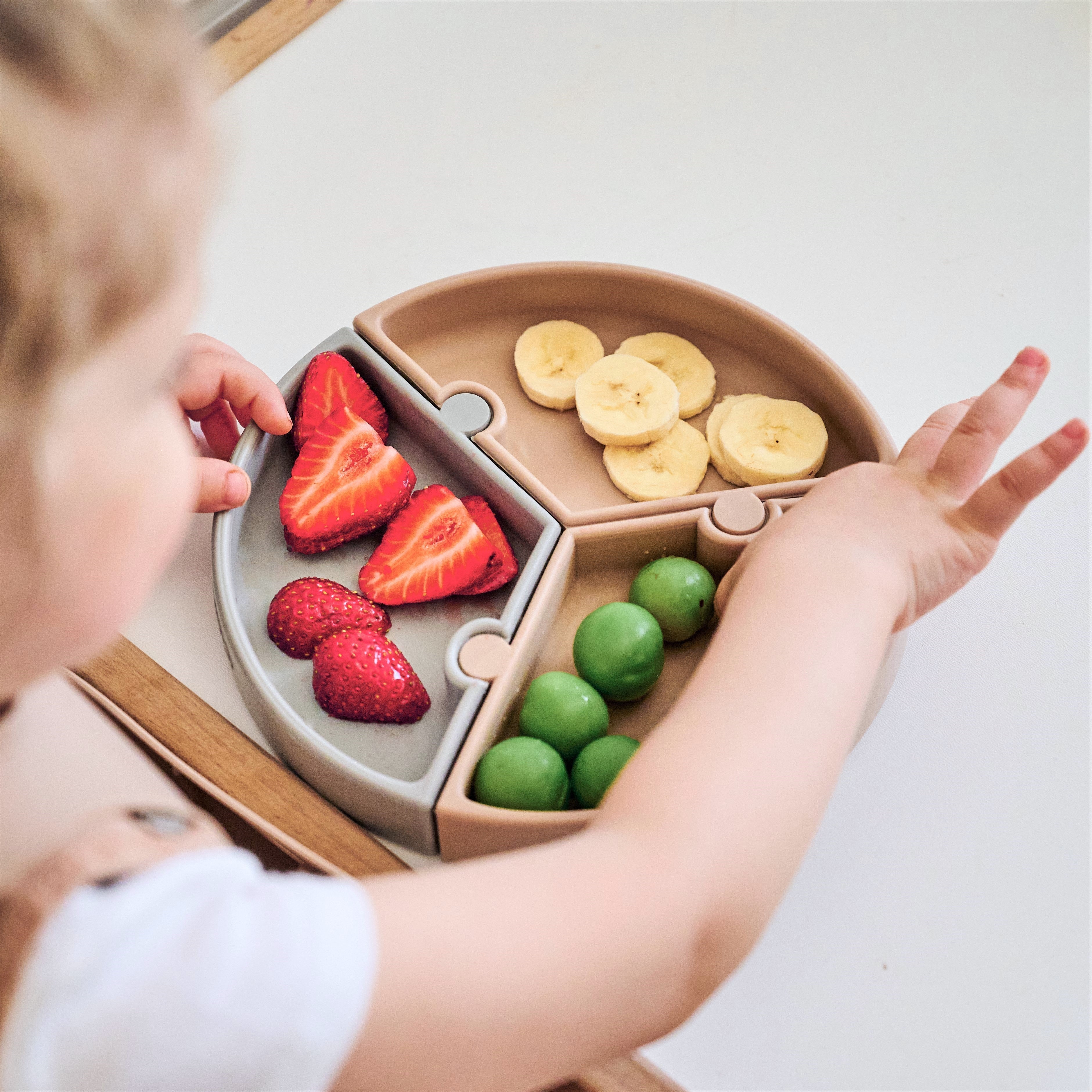 MinikOiOi Puzzle Silicone Plate