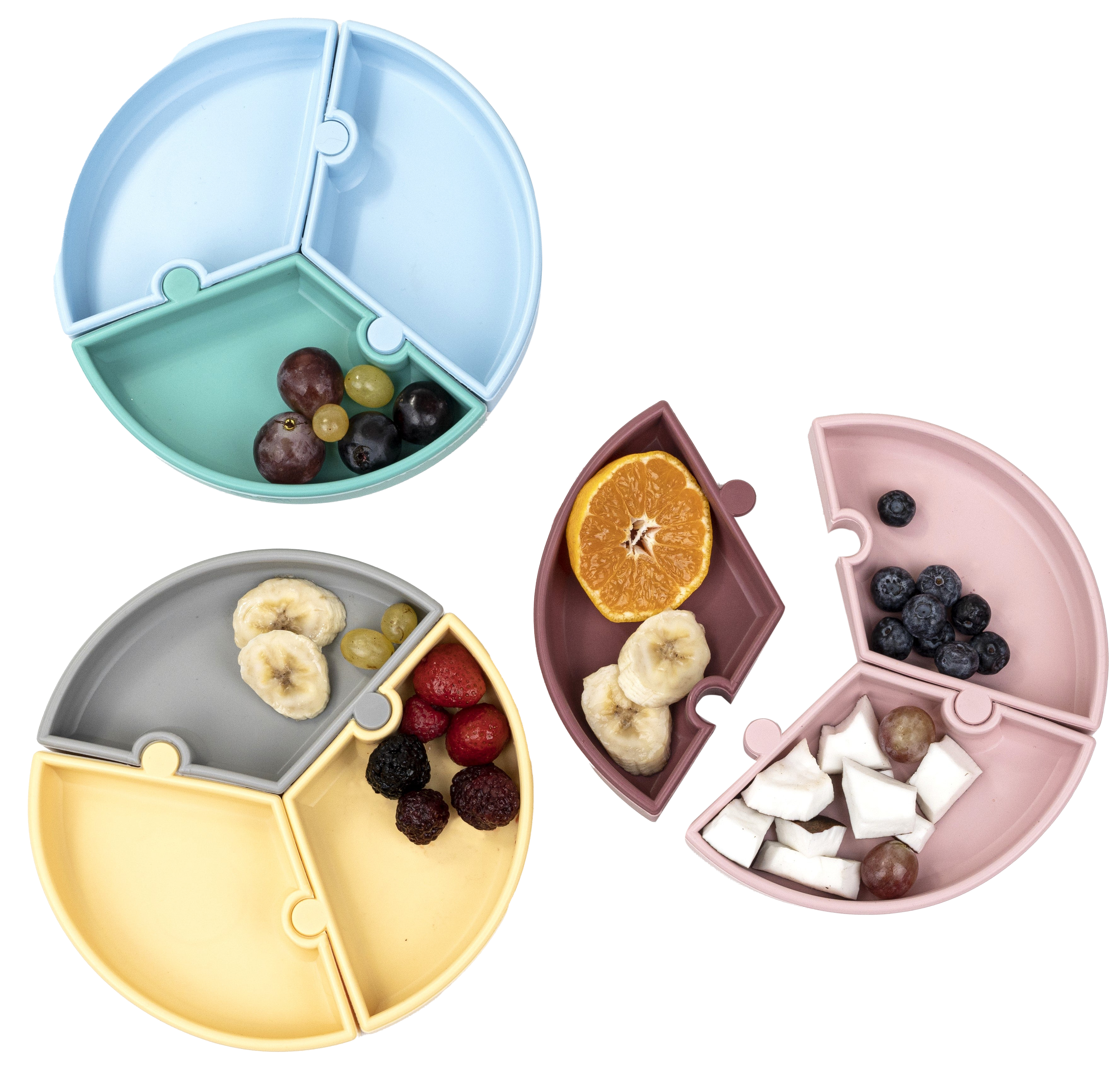 MinikOiOi Puzzle Silicone Plate
