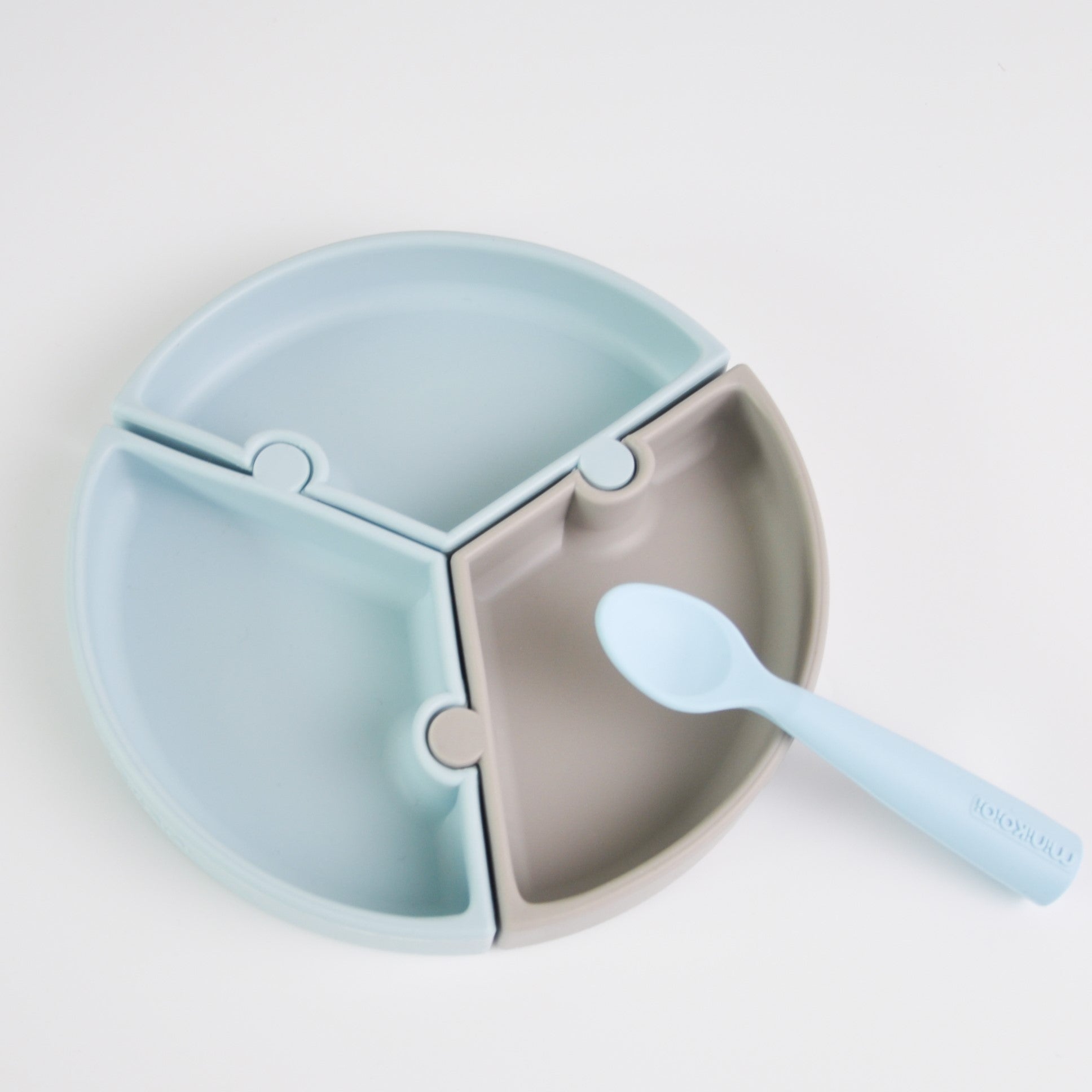 MinikOiOi Feeding Set (Basics Plate-Portions-Puzzle)