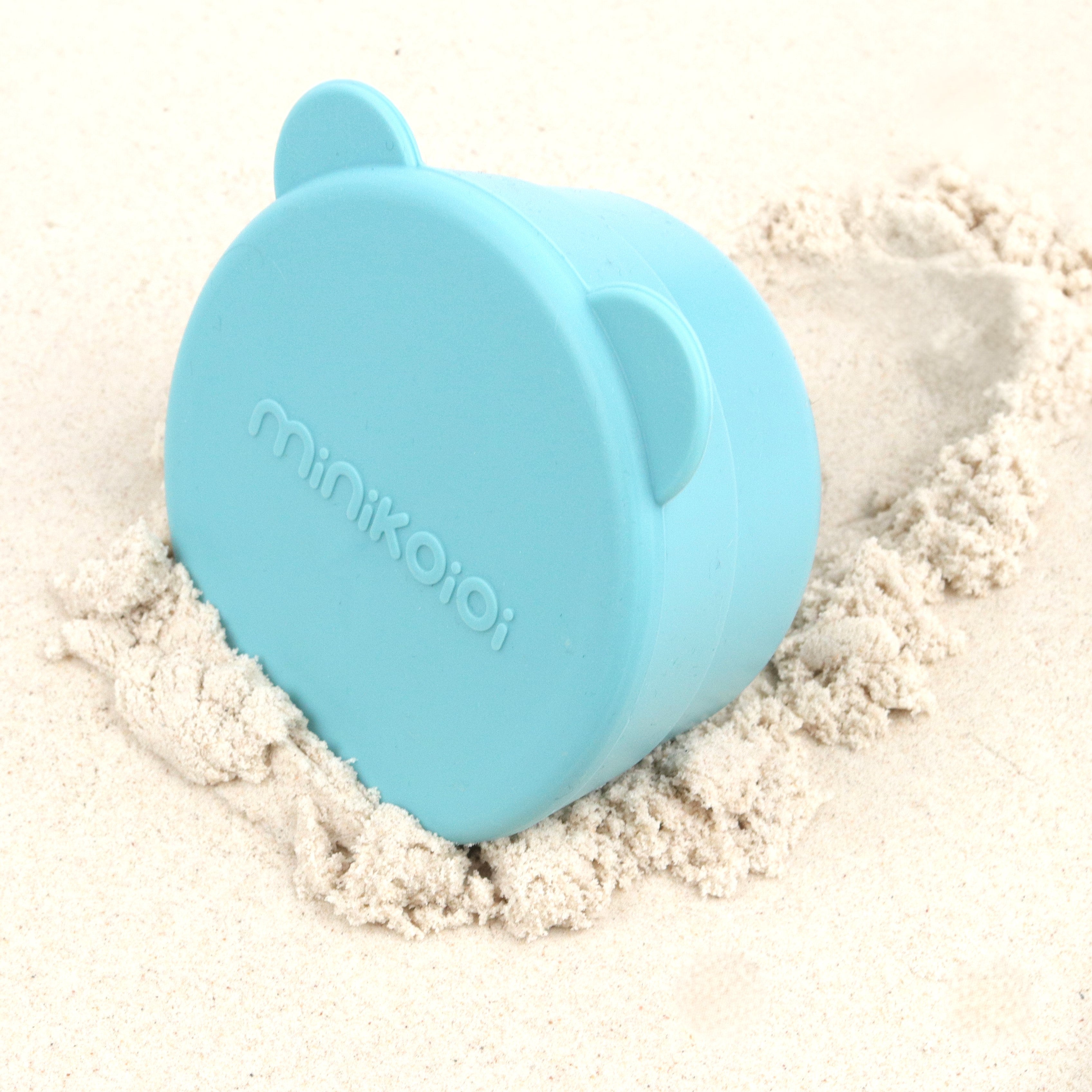 MinikOiOi MINI BITES Silicone Mini Bowl with Lid 2 pcs